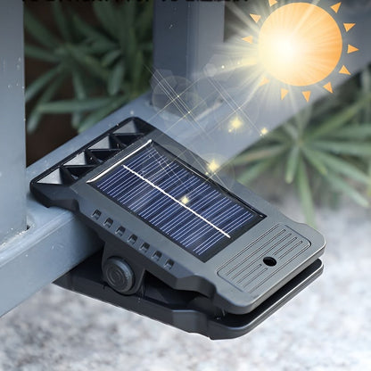 ☀️ Lámpara Solar con Clip y Sensor de Movimiento 💡
