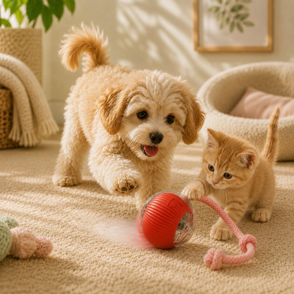 Pelota inteligente Mascota con cuerda