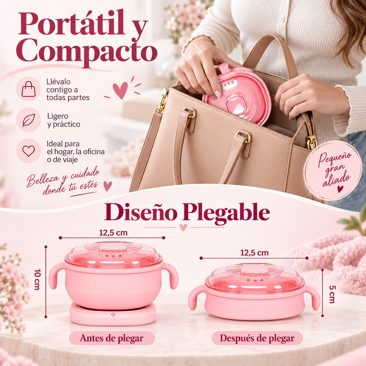 Depilux™ Calentador de Cera Siliconado