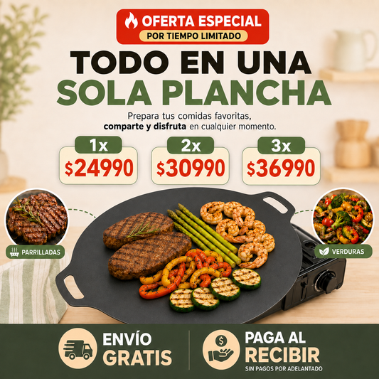 Plancha Coreana Asado de Disco