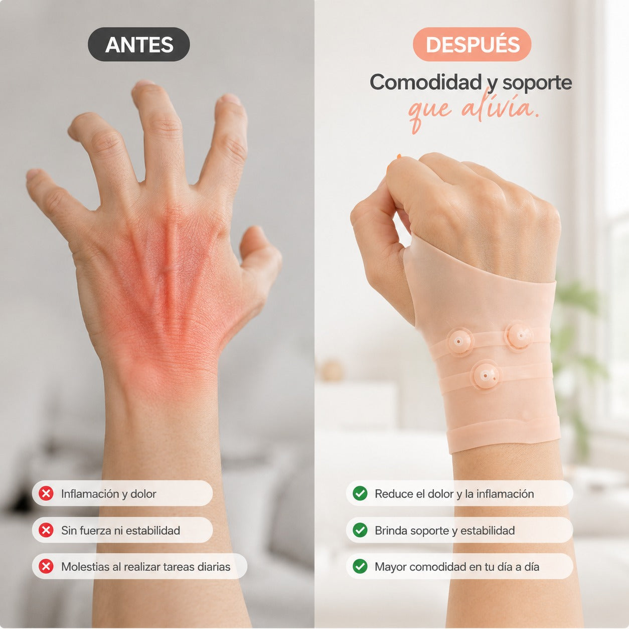 Muñequera Guante Magnético-Oferta especial 2x1