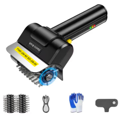 Kit Cepillo Limpia Parrilla